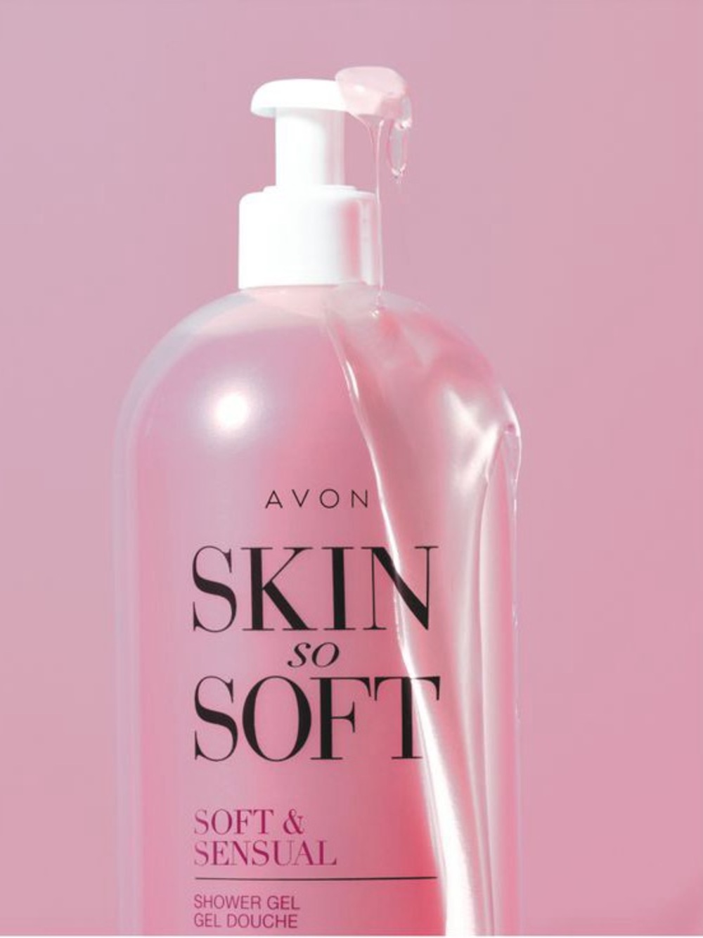 Avon Skin So Soft Soft & Sensual Bonus size Shower Gel Spring Sale
